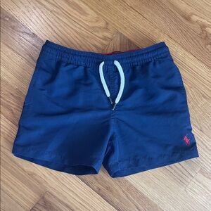 Two Polo by Ralph Lauren Navy & Light Blue Swim Trunks